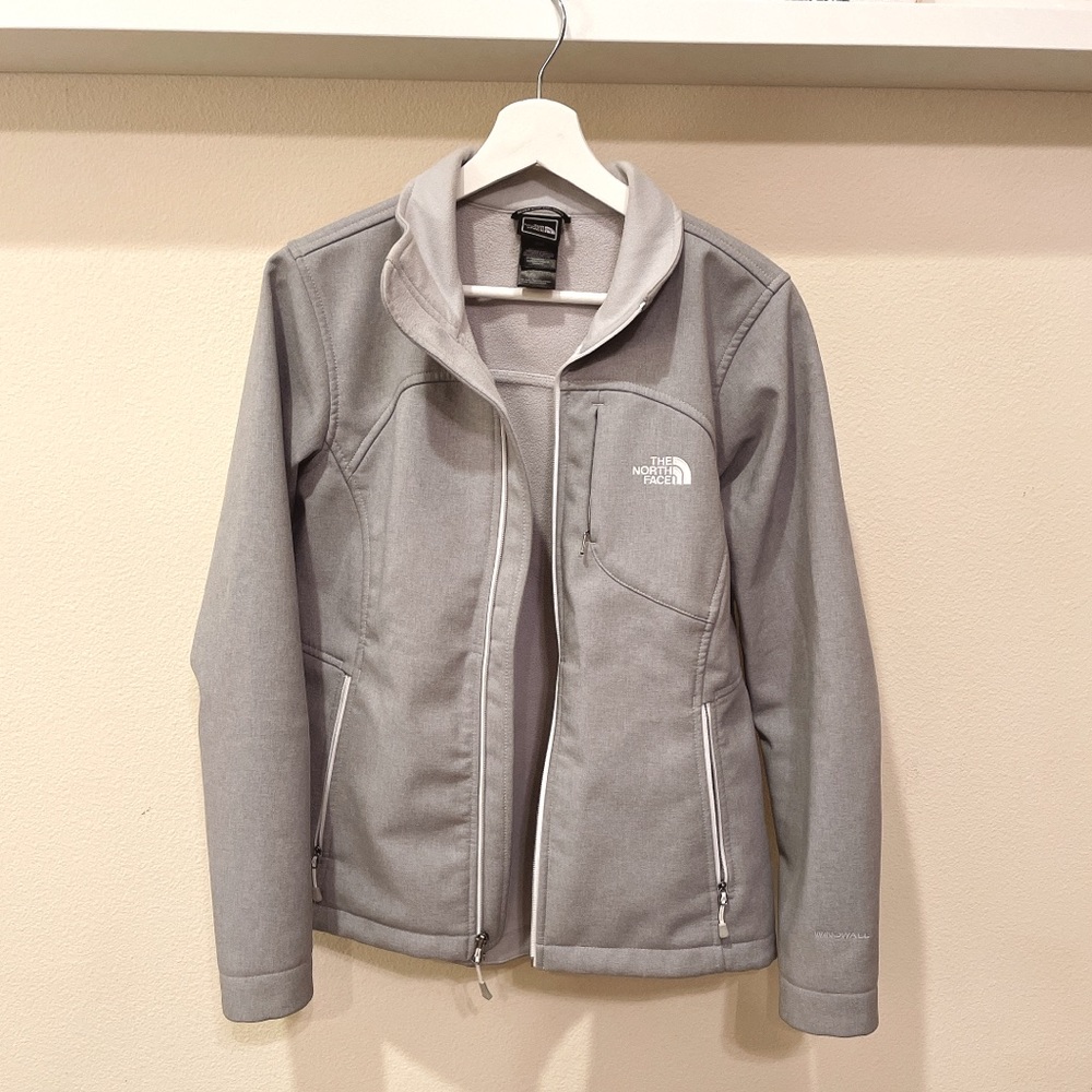 The NorthFace gray jacket